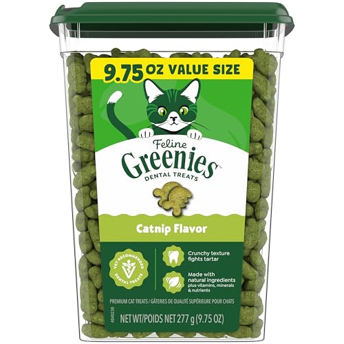 Feline Greenies Dental Treats (Catnip Flavor)