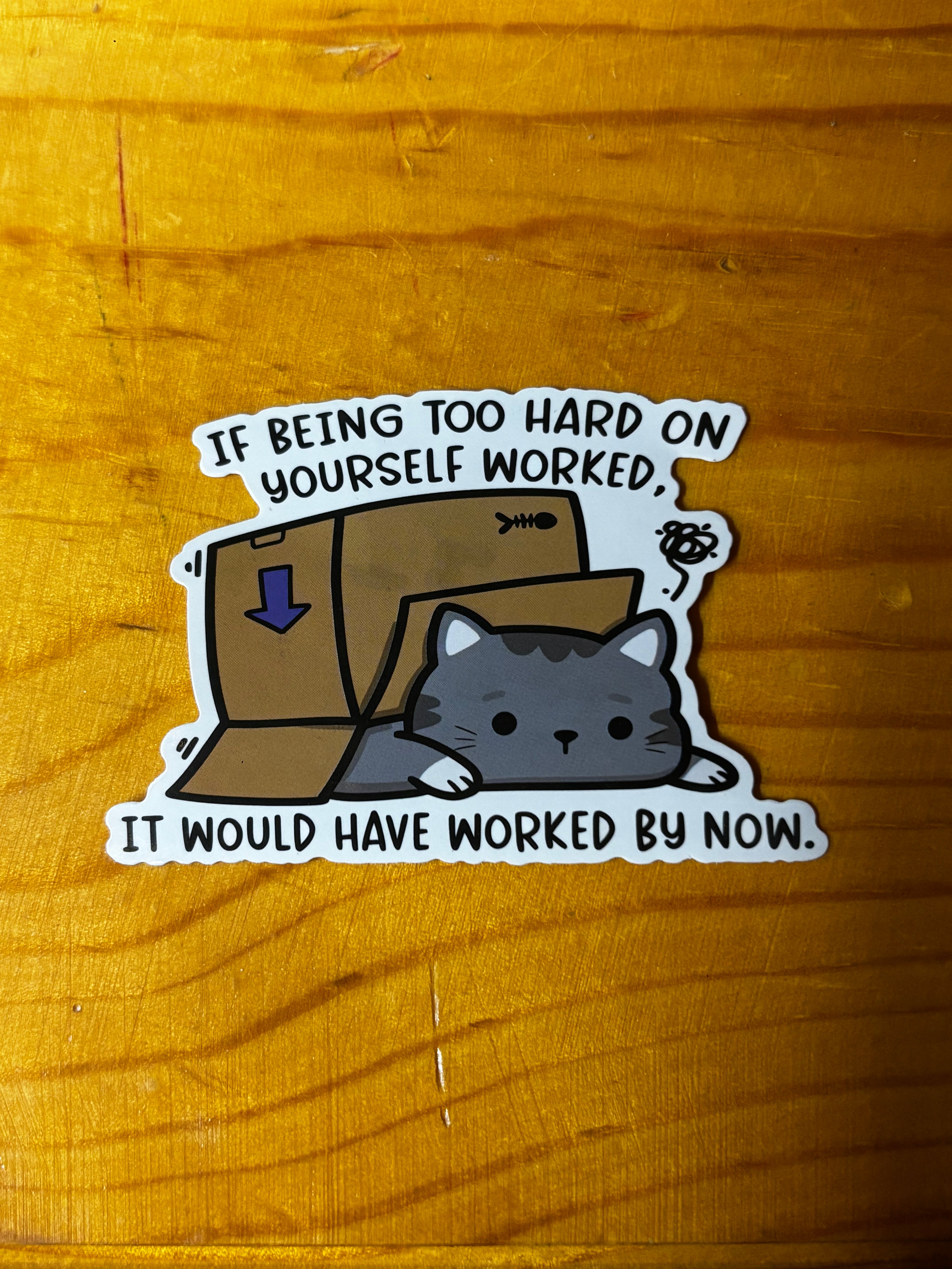 Cat sticker