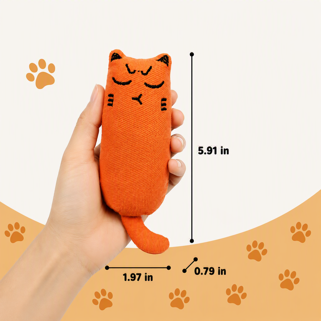 Red Plush Cat Toy