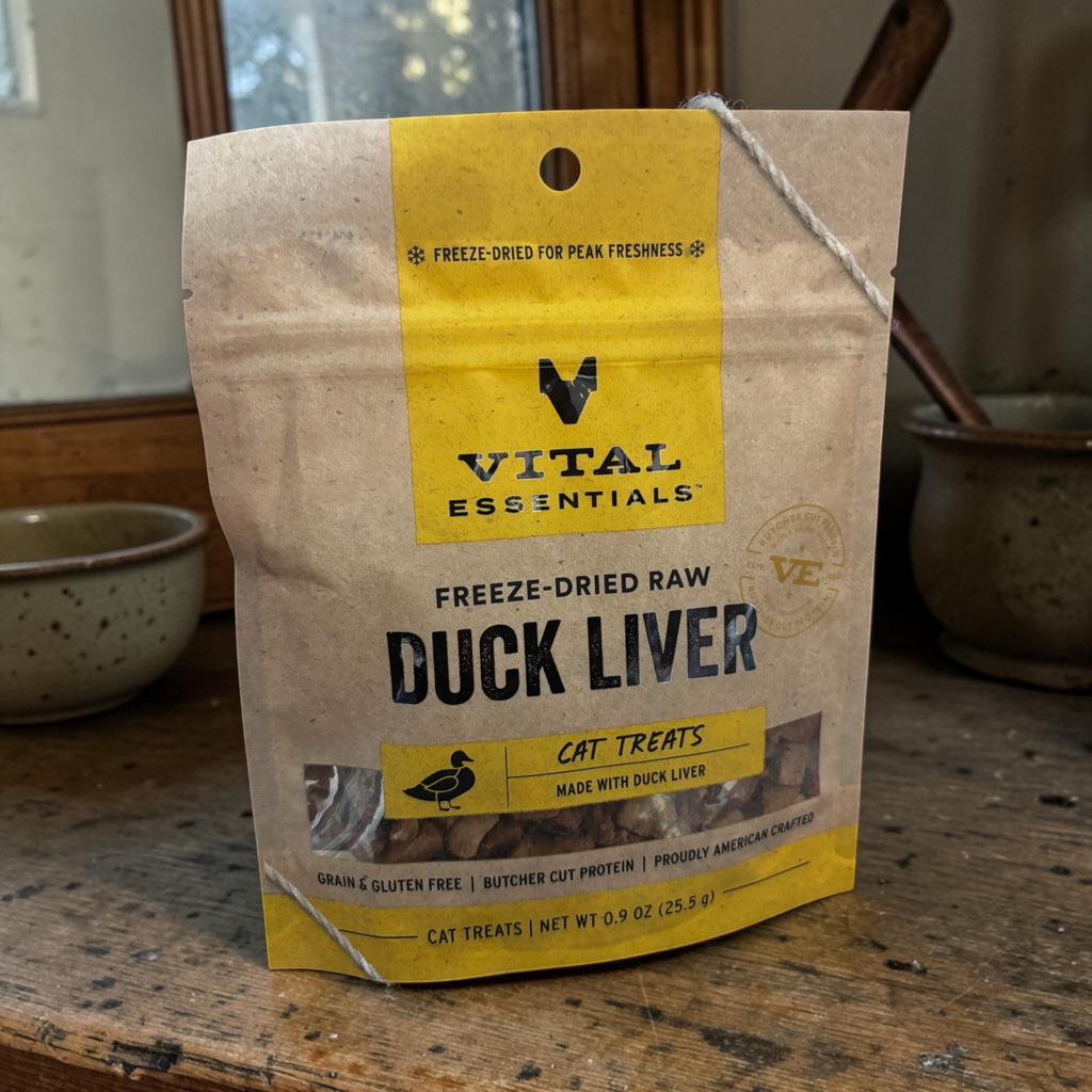 Vital Essentials Freeze-dried raw Duck Liver