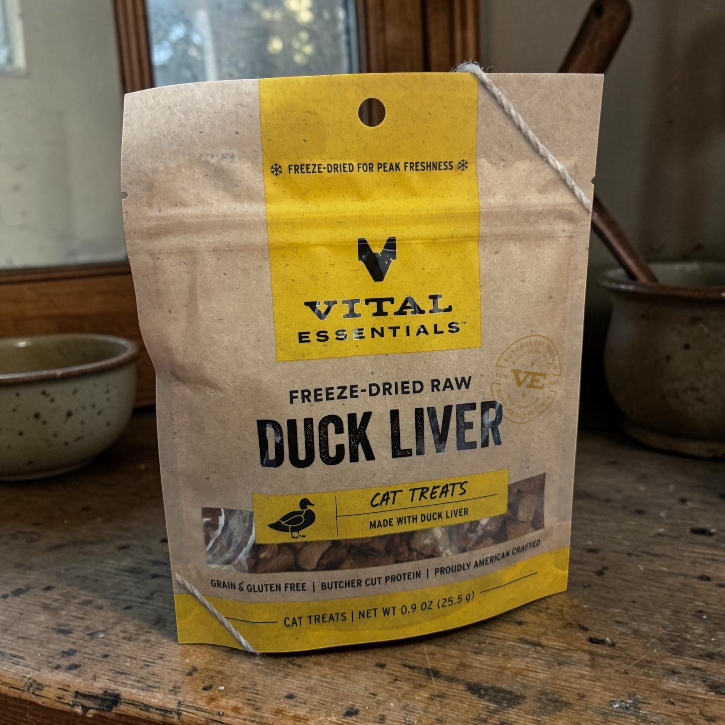 Vital Essentials Freeze-dried raw Duck Liver