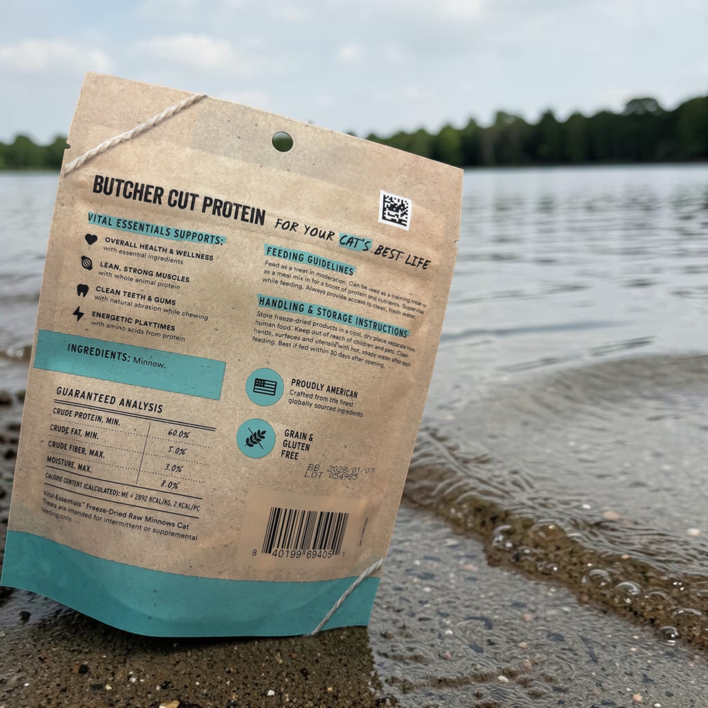 Vital Essentials Freeze-dried raw minnows